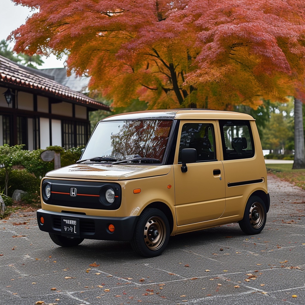 Imagined Honda kei car