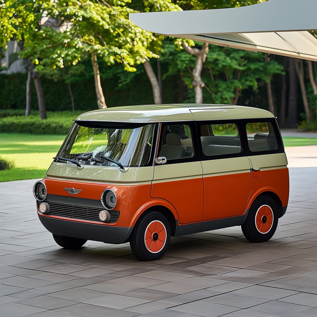 Imagined Mini Cooper Microvan