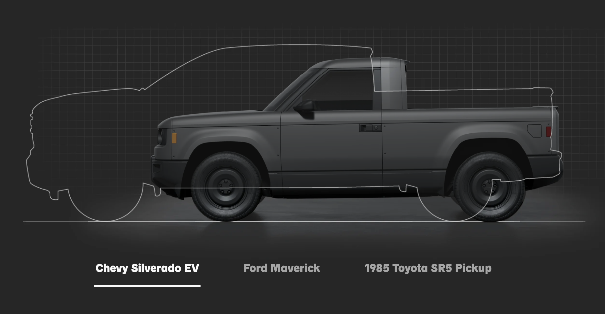 Slate Truck Size Comparison